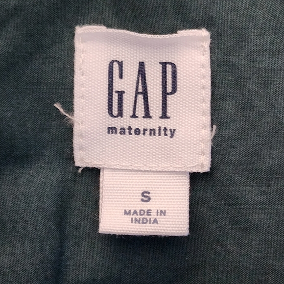 GAP Green Cotton Dress with Pockets - Picture 6 of 7